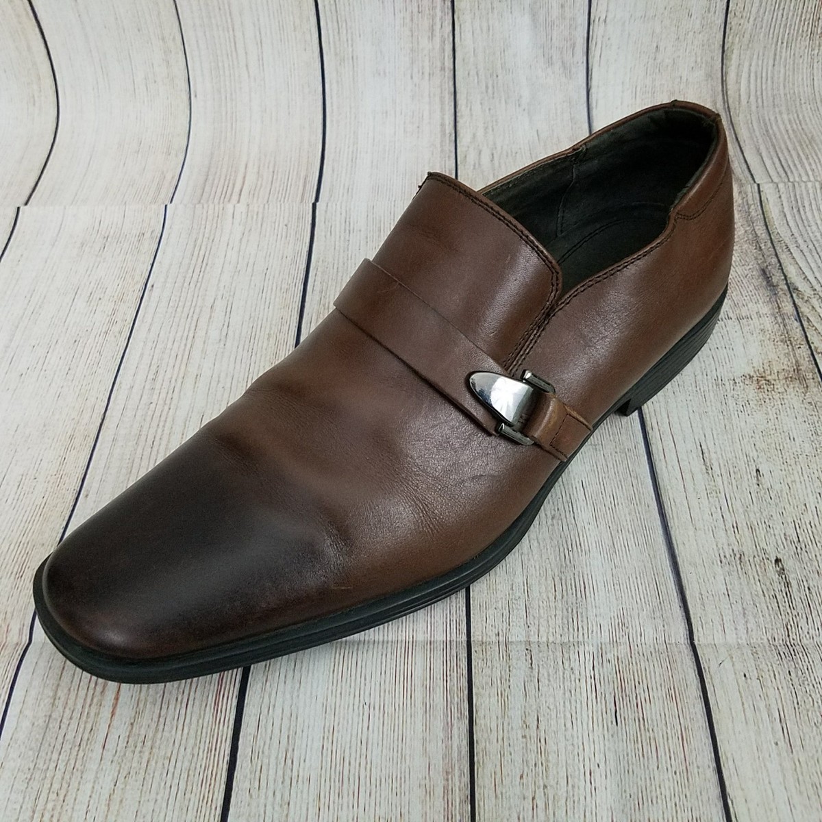 STACY ADAMS Men’s Genuine Leather Upper, Size 9.5M, Brown Amazon.com | Stacy Adams Men main image 4