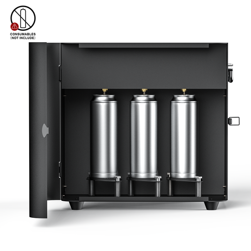 300W 3HEAD Flame Jet Machine Bühneneffekt DMX Jet 3-4M FüR Outdoor Indoor Stage - Afbeelding 6 van 12