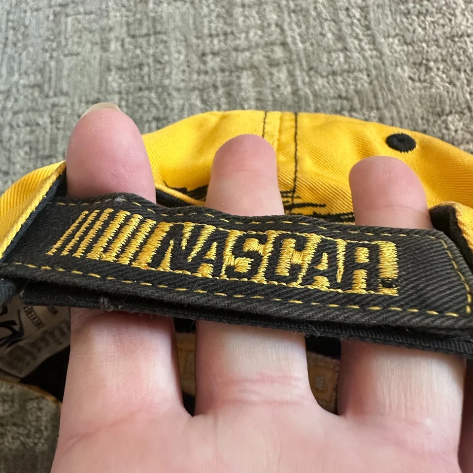 Sombrero ajustable negro Matt Kenseth #17 NASCAR bandera a cuadros Roush Fenway Racing Foto 2 de 4