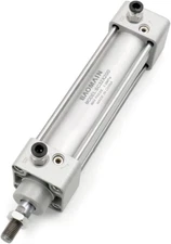 Baomain Pneumatic Air Cylinder SC 32-200 Pneumatic Air Cylinder,Pt 1/8, Bore 1 1