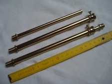 Tube coulissant en laiton (1) avec vis de blocage pour lampe, luminaire (réf C1)