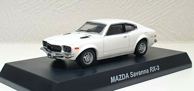 Kyosho 1/64 MAZDA SAVANNA RX-3 GT WHITE diecast car model | eBay