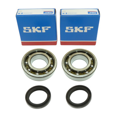 SKF C4 Kurbelwellenlager Polyamid + Simmerringe für Rotax 122 123 Aprilia RS 125