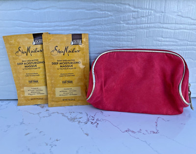 2x Shea Moisture Raw Butter Deep Moisture Recovery Treatment Masque 2 fl oz