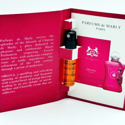 ORIANA PARFUMS DE MARLY 1.5ML / 0.05OZ EAU DE PARFUM SAMPLE SIZE SPRAY 