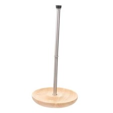 Wine Carafe Drying Rack Removable Wooden Base Wine Decanter Stand Countertop
