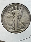 1918 Walking Liberty Half Dollar 90% Silver Circulated Good #104.