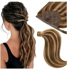 Hair Ponytail Wrap Around Hair Ponytail Extension P4/27 22"inch