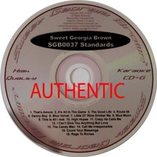 SUPER STANDARDS - Sgb0037 karaoke g - CD - Karaoke - BRAND NEW/STILL SEALED