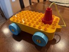 LEGO DUPLO Toddler Build Pull Along Yellow Car 6x10 Wagon Base Piece Part 10554 — photo 2