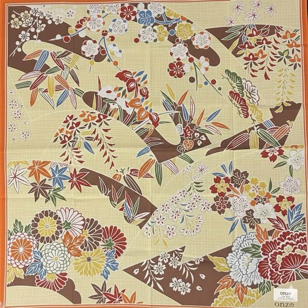 Onzo Japanese Floral Square Scarf (New)
Opens in a new window or tab
