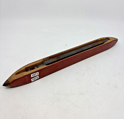 Wooden Weaving Shuttles ES 52271 End Feed 16  Loom Tools w/ Tension Mechanism