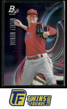 2018 Bowman Platinum #TOP-61 Mickey Moniak Top Prospects Purple #/250