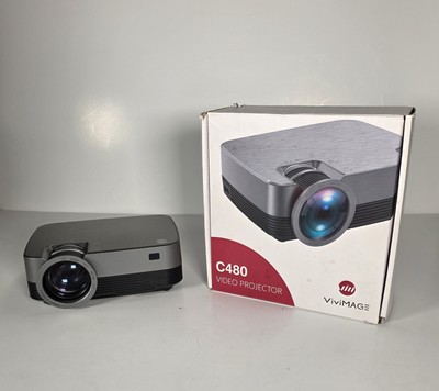 Vivimage C480 vintage video projector potable home entertainment project images