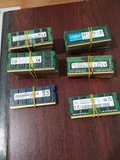 Lot of 38 Mixed brand/Speeds 16GB 1Rx8 2Rx8 PC4-2666V 3200 LAPTOP SODIMM RAM