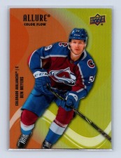 2022-23 Upper Deck Allure Color Flow Ben Meyers #SF-86 Orange Yellow (RC) Rookie
