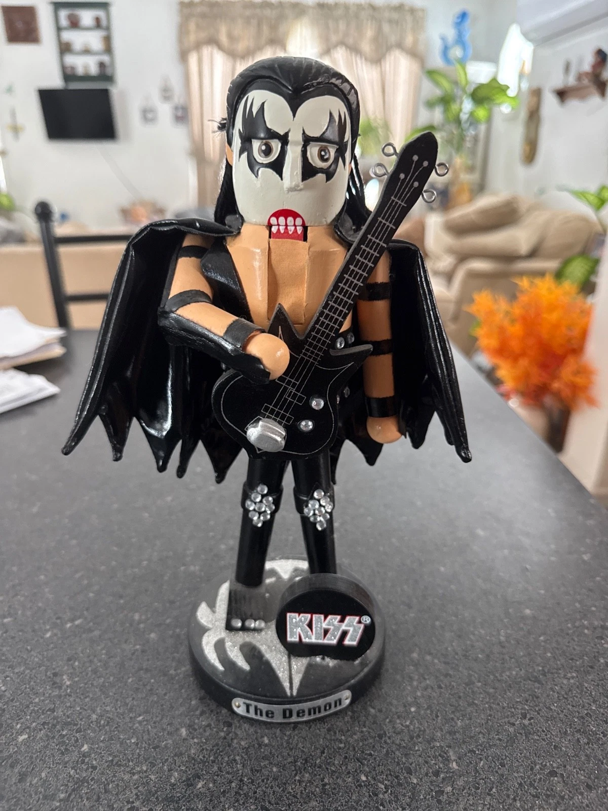 KISS Gene Simmons “The Demon” Nutcracker Kurt Adler 11” Rock Collectible