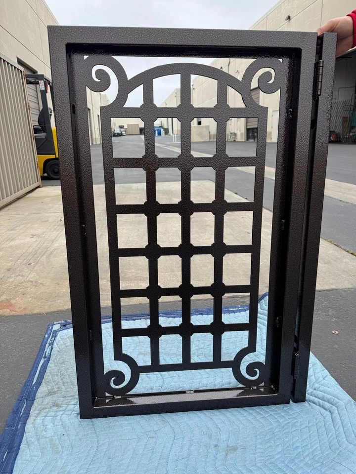 Custom Size| Stylish Art Design| Pedestrian Metal Fence| Gate For Home Security - Image 3 of 4