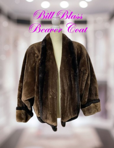 Bill Blass Beaver Fur Jacket