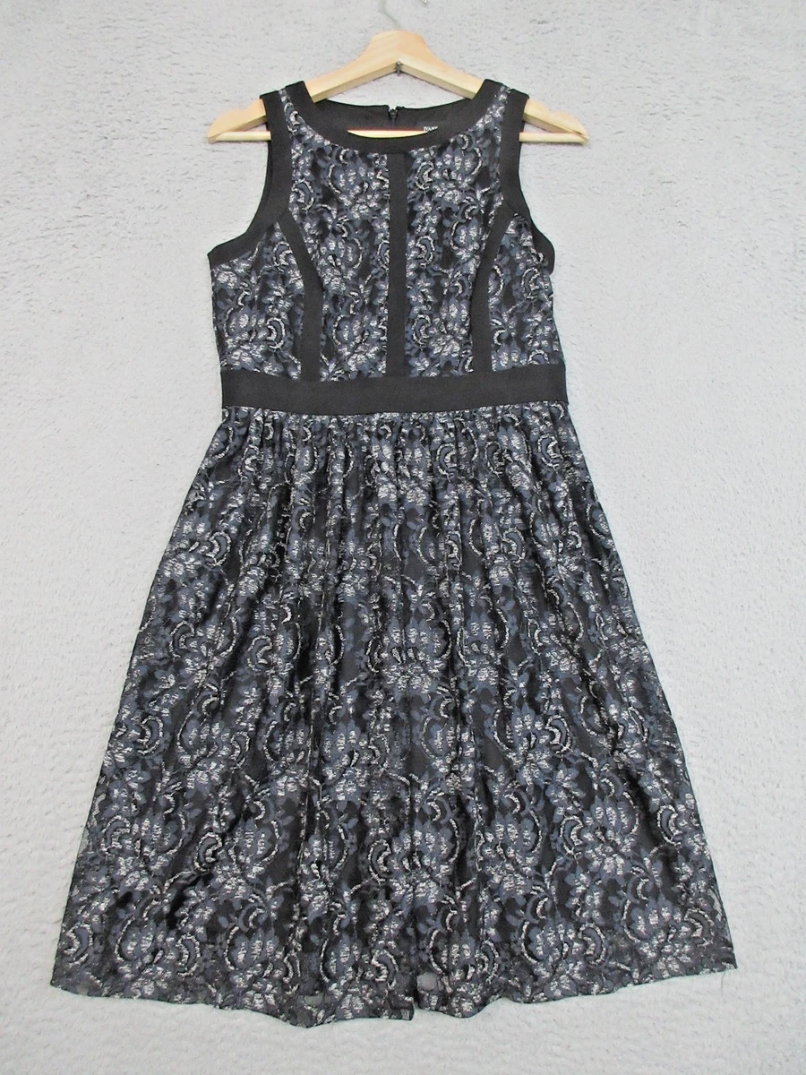 Lace Silver Fit & Flare Dresses for Women for sale | eBay