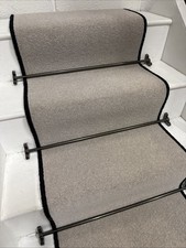 CORMAR CARPETS WOOL 80/20 CARPET STAIR RUNNER, 50oz ,55cm  WIDE, 14 STEPS