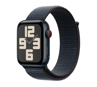 Apple Watch MXEP3LL/A SE 2nd Gen 44mm GPS Midnight w/ Ink Sport