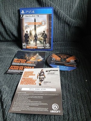 Tom Clancy's The Division 2  (Sony PlayStation 4) PS4 Tested & Working