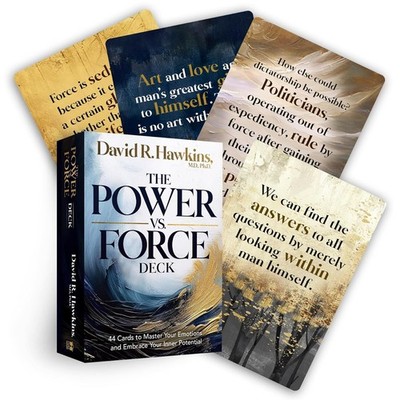 Power Vs. Force Inspirierende Karten Deck Von Hay House, 44 Orakelkarten
