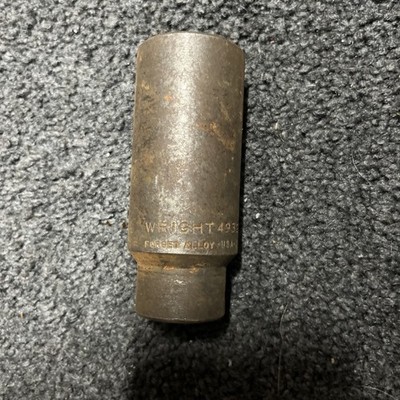 Wright Tool 4932  1/2'' Drive 1'' Deep Impact Socket 6 Point USA