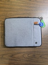 14" Laptop Case Weatherproof Padded Sleeve Macbook pro Surface pro Light Gray