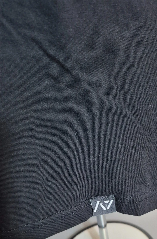 A7 Strongwear Bar Grip Womens Fitness Powerlifting Shirt M Black Orange SUISSE - Image 4 of 4