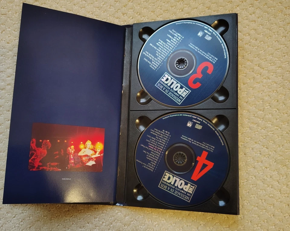 The Police – Message In A Box (The Complete Recordings) 4 Disc Set w/ Book - Image 4 of 4