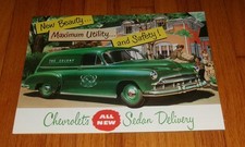 1949 Chevrolet Sedan Delivery Foldout Sales Brochure Catalog 1949 Chevrolet Sedan Delivery Foldout Sales Brochure Catalog