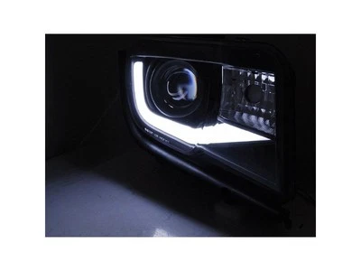 faróis de led para Chevrolet Camaro 2009-2013 tubo preto - Imagem 2 de 4