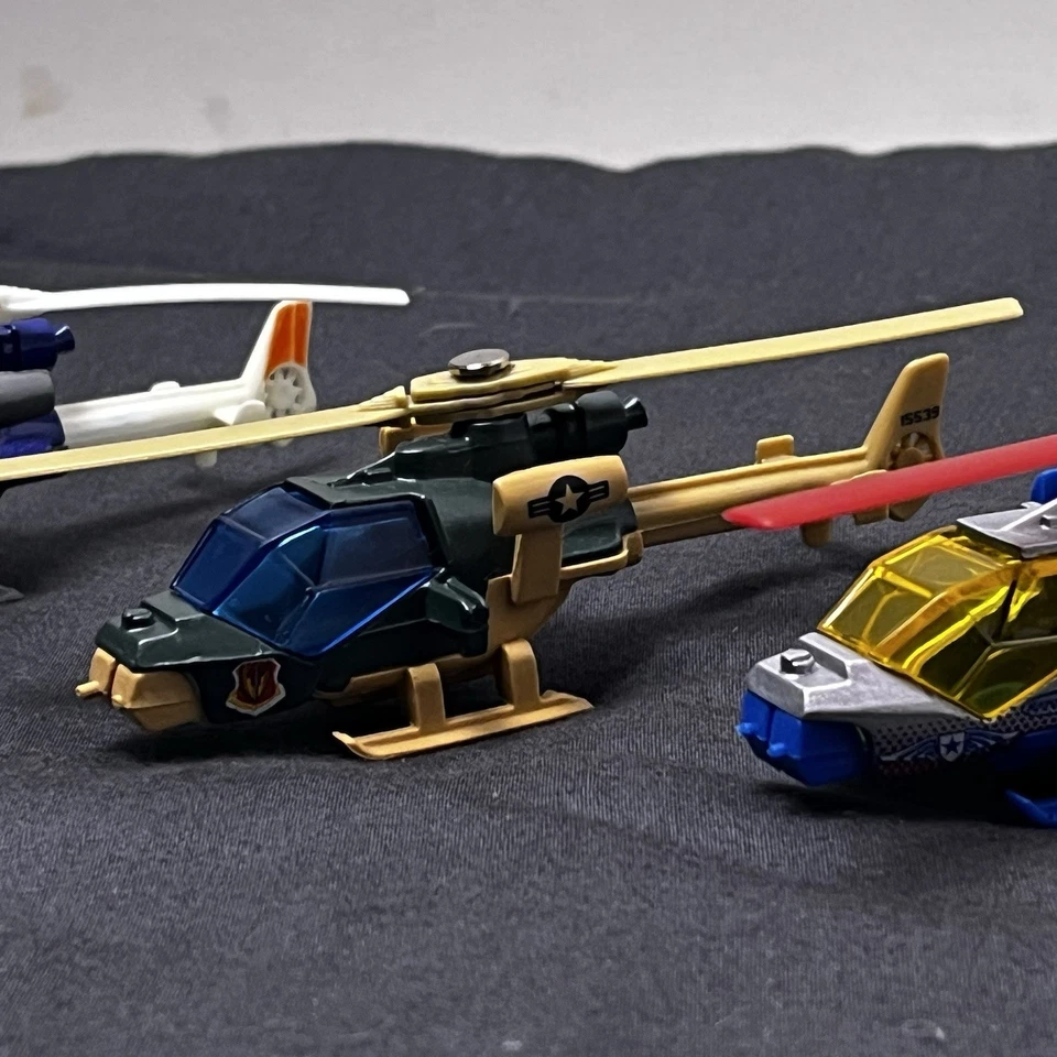 Vintage 1985 Matchbox - Mission Helicopter 1:80 Diecast Aircraft - Lot Of 5 - Image 3 of 4