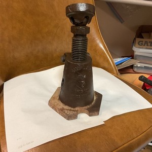 Vintage SIMPLEX No. 4 Screw Jack. Heavy Duty..