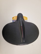 Extra Wide Comfort Bike Seat Bicycle Saddle with Springs City Cruiser Black