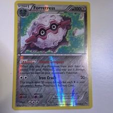 Forretress 60/106 Reverse Holo Rare XY Flashfire Pokemon Card 2014 LP