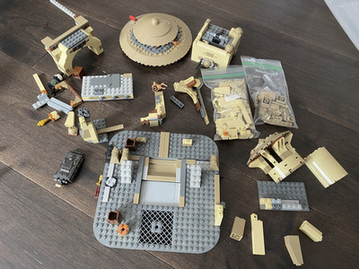 LEGO Star Wars Jabba's Palace 9516 - No idea how much of it is here
