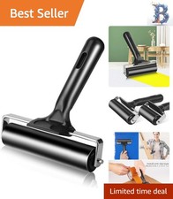 Versatile 6'' Rubber Roller Tool - Ideal for Printmaking and Scrapbooking