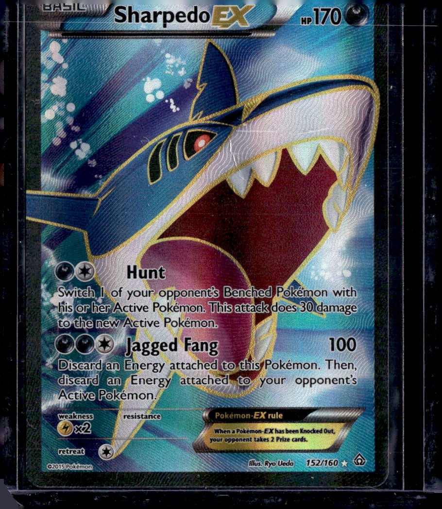 XY - Primal Clash #152/160 Sharpedo EX (152 Full Art)
