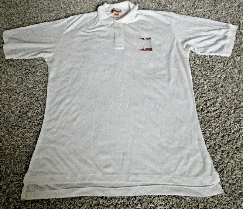 1991/92 - MONTREAL MACHINE - Coaches Polo  Shirt - World League of American FB