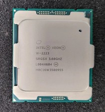 Intel Xeon W-2223 Quad Core Processor 3.60GHz LGA2066 8.25MB SRGSX