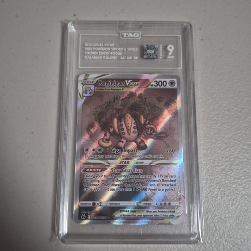 Regigigas VSTAR graded TAG 9 for sale on eBay