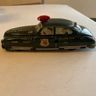 1949 Marx Dick Tracy Squad Car No. 1 Tin Litho Windup Police Toy VINTAGE
