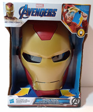 NIB Hasbro Marvel Avengers Invincible Iron Man Flip FX Mask READ