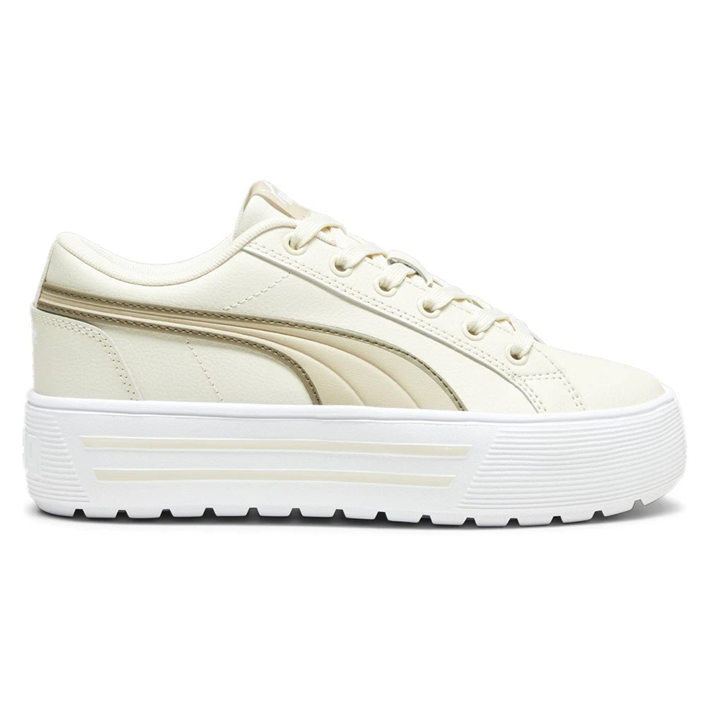 Scarpe casual sneakers Puma Kaia 2.0 platform donna bianco sporco 39232003