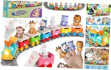 Electric Animal Train Set for Toddlers - Music - Zoo - Toddler Toys