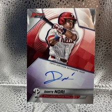 2025 Bowman’s Best Dante Nori Rookie Auto