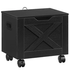 MAHANCRIS Rolling Filing Cabinet, Small File Cabinet Under Desk with Single D...